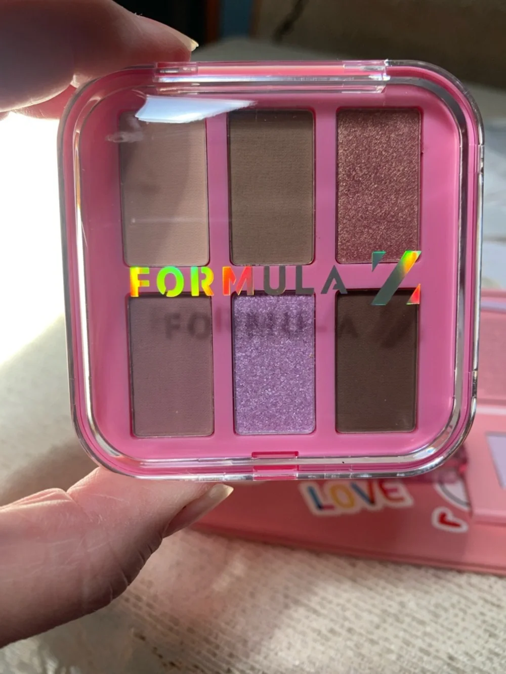 Assorted Women’s Makeup Set — Pink Palette & Blush 10 Piece Bundle